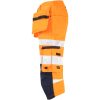 Piratebukser med advarsel 2217 Technical Orange/Navy Jobman C44 – miniature 3