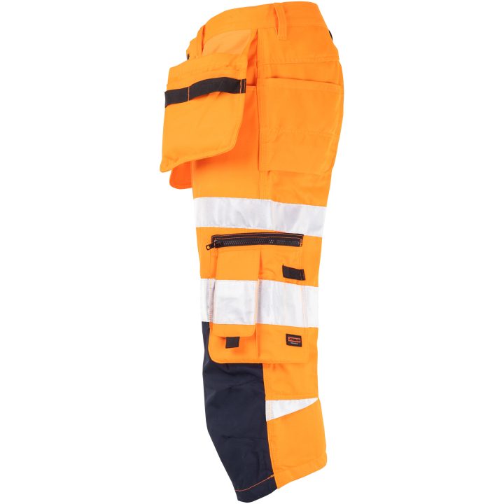 Piratebukser med advarsel 2217 Technical Orange/Navy Jobman C44 – billede 3