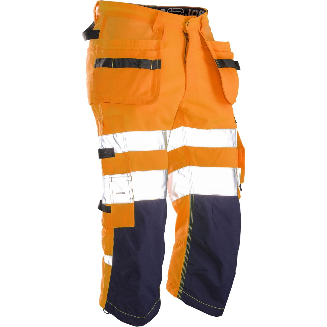Piratebukser med advarsel 2217 Technical Orange/Navy Jobman C44