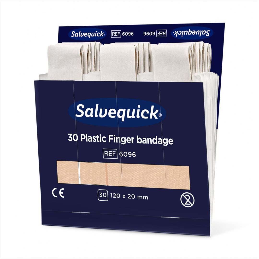 Plaster og sårrens Fingerforbinding Plast Beige Cederroth – billede 2
