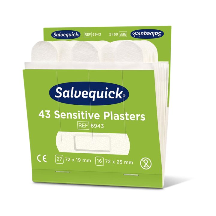 Plaster Sensitive Refill Hvid Cederroth – billede 3