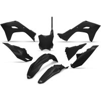 Plastic kit 5-parts Black KX250F 25-.. KX450F 24-.. UFO