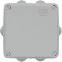 Plastkabinet, IP55, 100x100x50 mm, Med membran MALMBERGS