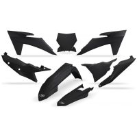 Plastkit 5-delar KTM SX/SXF125-450 23-24 Svart 001 UFO