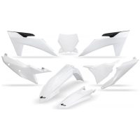 Plastkit 5-delar KTM SX/SXF125-450 23-24 Vit 042 UFO