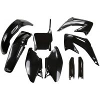 Plastkit 6-delar Svart 001 Honda CR125/250 05-07 UFO