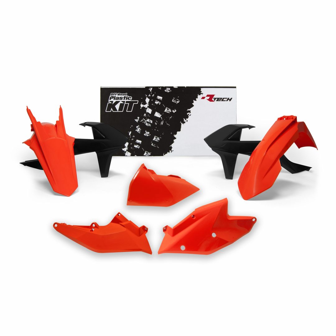 Plastsæt Rtech Originalfarver (ej nr.plade front)