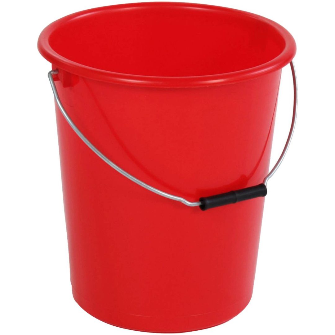 Plastspand 12 liter PLASTSPAND STÅLGREB 12L BLÅ – billede 3