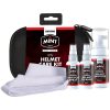 Plejesæt MC-Hjelm Hvid/Klar OXFORD 1x Hjelmdesinfektionsmiddel 1x Hjelmrengøring 1x Anti-Fog Spray 1x Mikrofiberklud – miniature 1