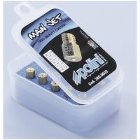 Polini main jets pack. 10 jets for Mikuni carburetor, 80/125 (380.0002)