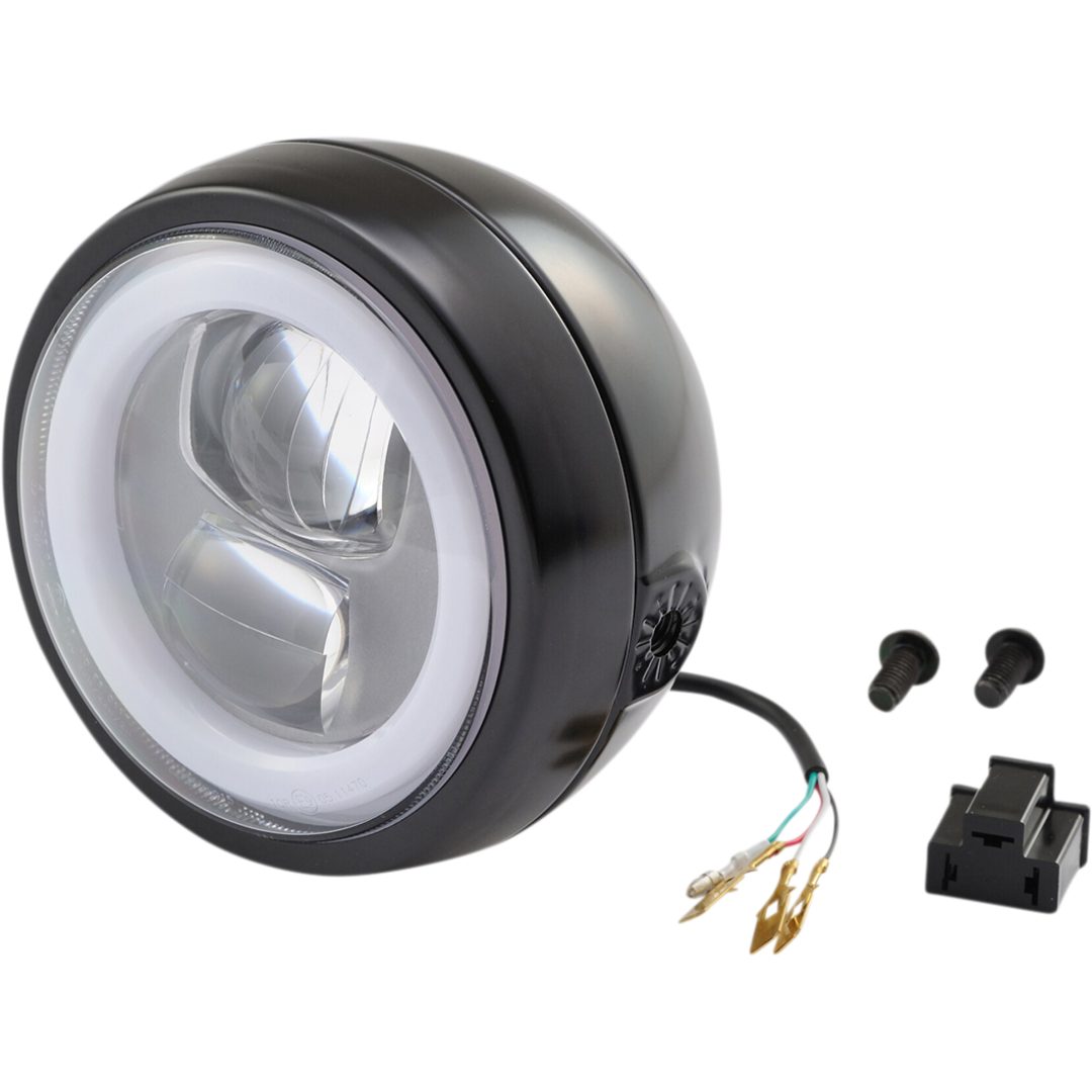 Positionslys Capsule120 Side Klar/Sort DAYTONA Forlygte – billede 2