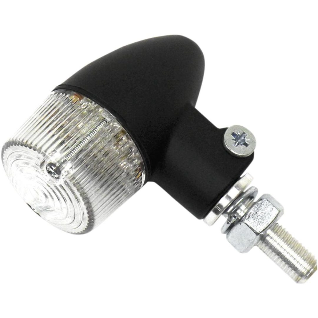 Positionslys Led Aluminium Klar/Sort K&S Technologies MARKER LIGHT S/F CLR/BLK