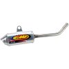 Powercore 2 Shorty Lyddæmper FMF Rostfritt/aluminium – miniature 1