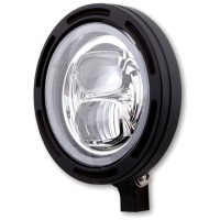 pro 5 3/4 inch LED headlight FRAME-R2 TYPE 7, black, bottom mount HIGHSIDER