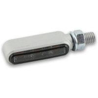 pro Bronx LED Indicator Silver/Smoke E-Approved (Pair) HIGHSIDER