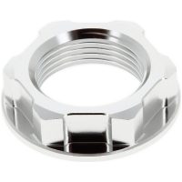 Pro Series Steering Stem Nut - Silver RFX