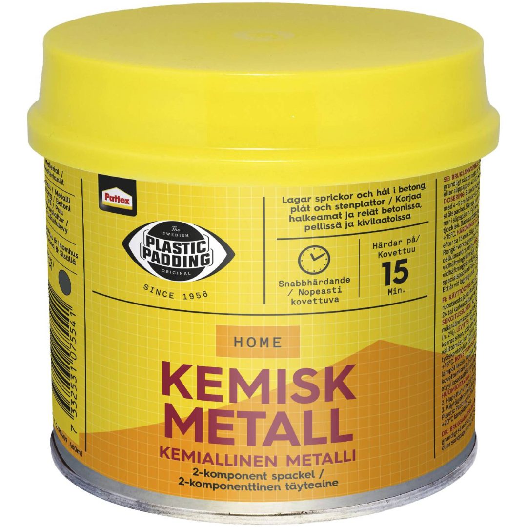 PTX PP Spartel kemisk metal 180 ml/460 ml KEMISK METAL SPARTEL 180ML – billede 2