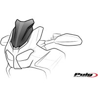Puig Sport Screen Aprilia Tuareg 660 C/Smoke