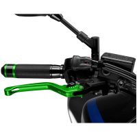 Puig Unfoldable Brake Lever 3.0. C/Green Selector C/Bla