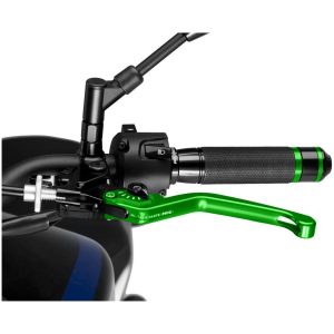 Puig Unfoldable Clutch Lever 3.0. C/Green Selector C/Bl