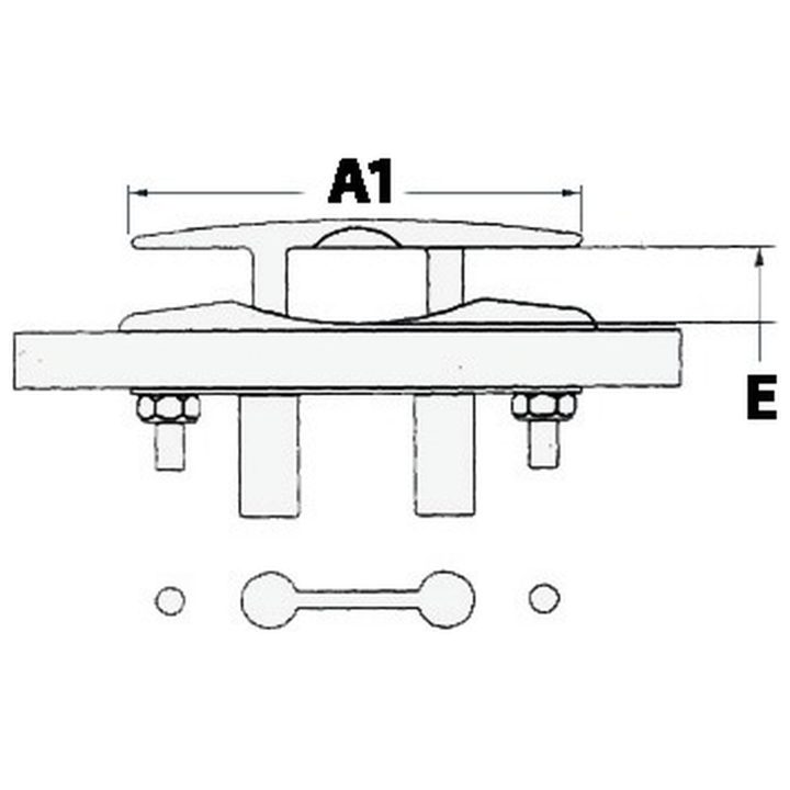 Pullert Push-up Rustfrit Stål Osculati – billede 3