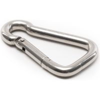 Qvarken Brandkårshake Delta AISI316 6mm 60mm