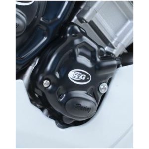 Race Series Black Right (oil pump) Engine Case Protection Cover Yamaha R1/R1M R&G Racing