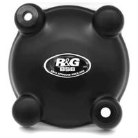 Race Series - Left Crankcase Protection Cover Black - Triumph Tiger R&G Racing
