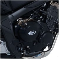 Race Series Left Engine Case Protection Cover - Black Honda CB650R/CBR650R R&G Racing