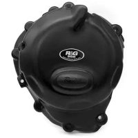 Race Series Right Crankcase Protection Cover (Clutch) - Black Triumph Tiger R&G Racing