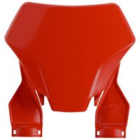 RACETECH Front Number Plate - Red