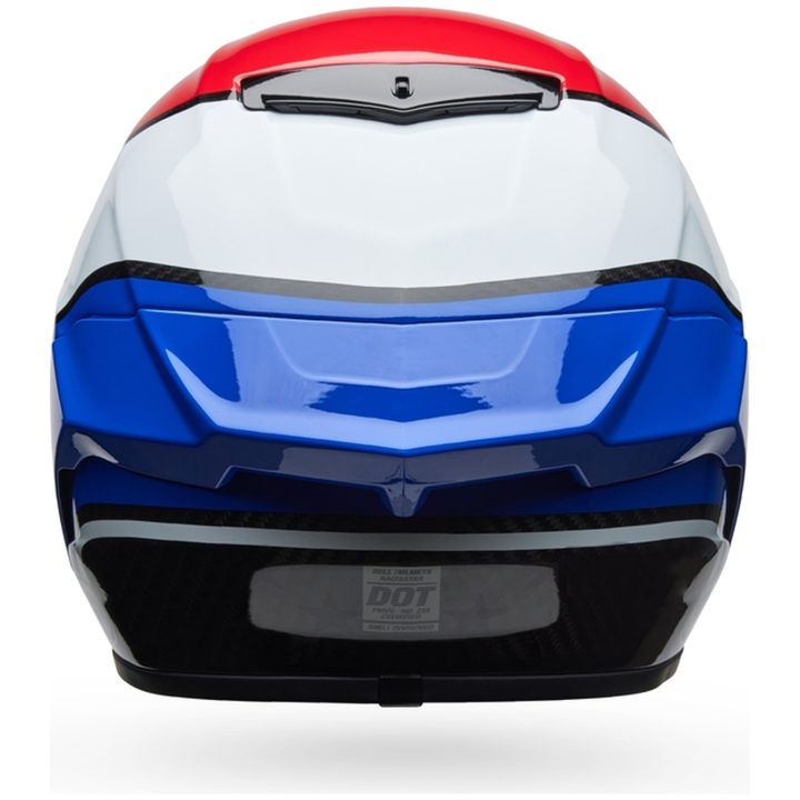 Racing Hjelm Race Star Dlx Flex Rsd Blank Blå/hvid/rød BELL s – billede 2