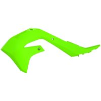 Radiator Cover Lime Green Kawasaki KX450 POLISPORT