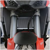 Radiator Guard Black - Ducati Multistrada V4S R&G Racing