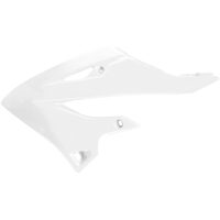 radiator scoops Yamaha YZ125/250 (22-..) white WHITE (10) POLISPORT