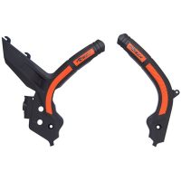 Rammebeskytter Sort/Orange Rtech