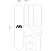 Rammeklæber Ekstra Beskyttelse Hvid Labyrint ALL MOUNTAIN STYLE – miniature 5