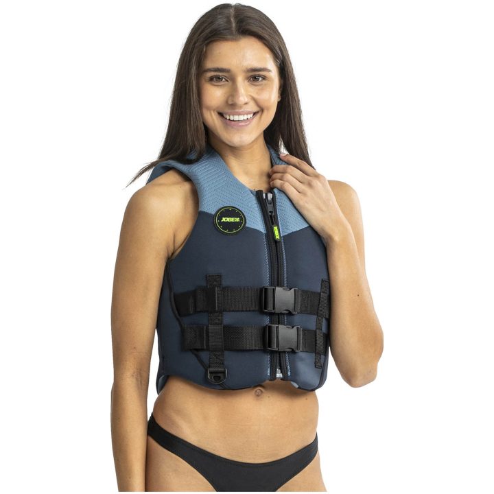 Redningsvest Dame Neoprene Midnight Blue Jobe M – billede 2