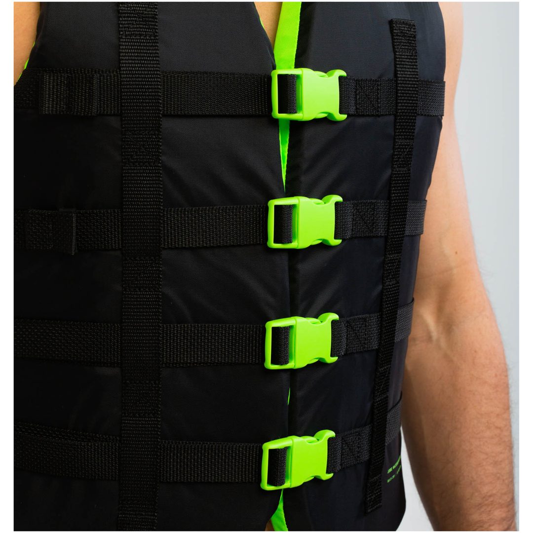 Redningsvest Dual Lime Jobe 4XL/5XL – billede 2