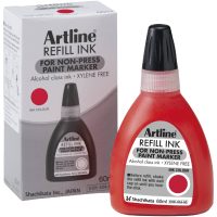 REFILL 437A ARTLINE NON-PRESS PAINT MARKER RÖD 60ML