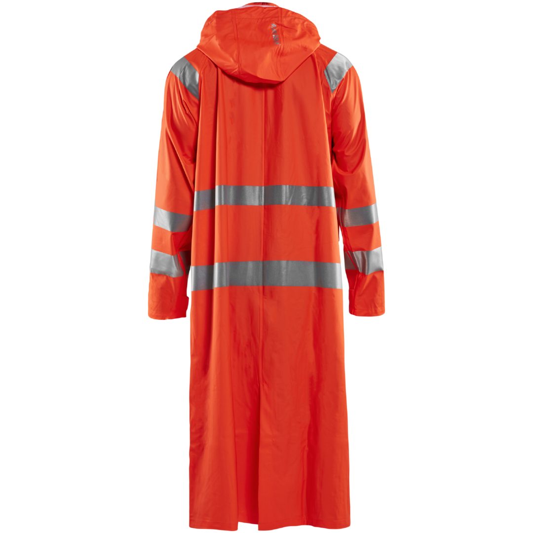 Regnfrakke 43252000 Hivisorange BLÅKLÄDER REGNFRAKKE 43252000 ORANGE S – billede 2