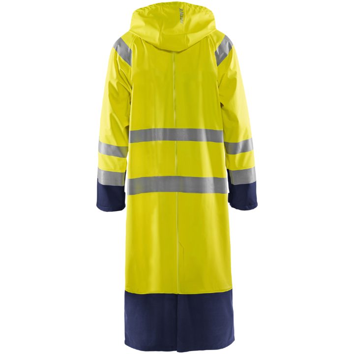 Regnfrakke 43252000 Marine / Hivisgul BLÅKLÄDER REGNFRAKKE 43252000 GUL/MAR XS – billede 2