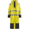 Regnfrakke 43252000 Sort / Hivisgul BLÅKLÄDER REGNFRAKKE 43252000 GUL/SORT XS – miniature 1