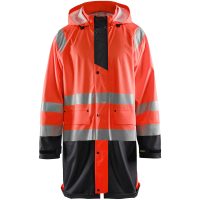 REGNJACKA 43242000 RÖD/SVA 3XL