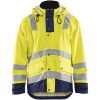 Regnjakke 43022003 Hi-Vis Gul / Marine BLÅKLÄDER REGNJAKKE 43022003 GUL/MAR XS – miniature 1