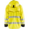 Regnjakke 43022003 Hi-Vis Gul / Sort BLÅKLÄDER REGNJAKKE 43022003 GUL/SVA XS – miniature 2