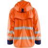 Regnjakke 43022003 Hi-Vis Orange / Marine BLÅKLÄDER REGNJAKKE 43022003 ORAN/MA XS – miniature 2