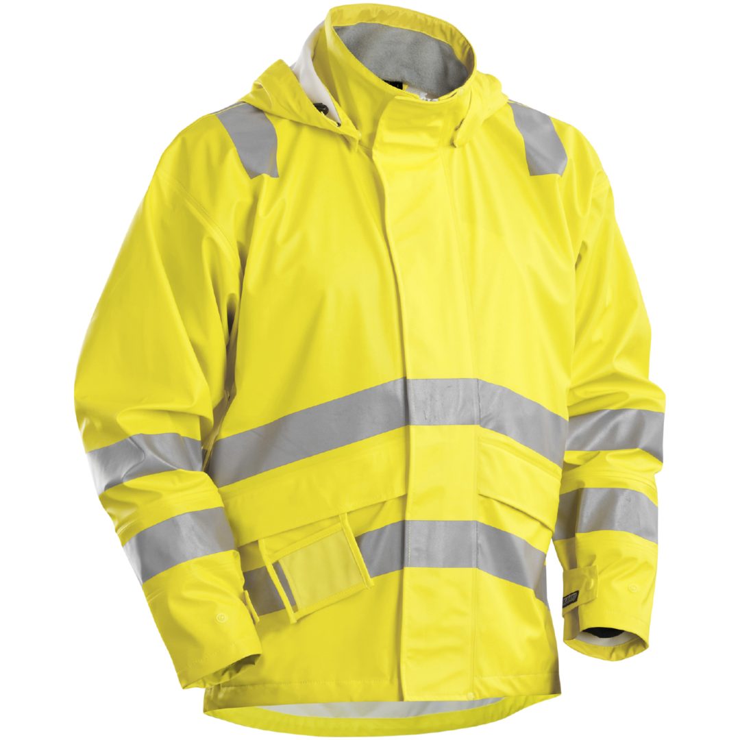 Regnjakke 43032009 Hivisgul BLÅKLÄDER REGNJAKKE 43032009 GUL XS