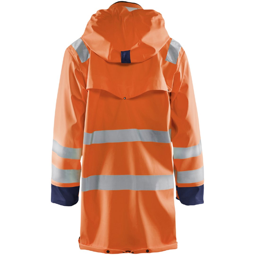 Regnjakke 43262005 Marine / Hivisorange BLÅKLÄDER REGNJAKKE 43262005 ORAN/MA XL – billede 2
