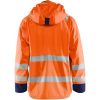 Regnjakke 43272005 Hivisorange / Marine BLÅKLÄDER REGNJAKKE 43272005 ORA/MAR XS – miniature 2